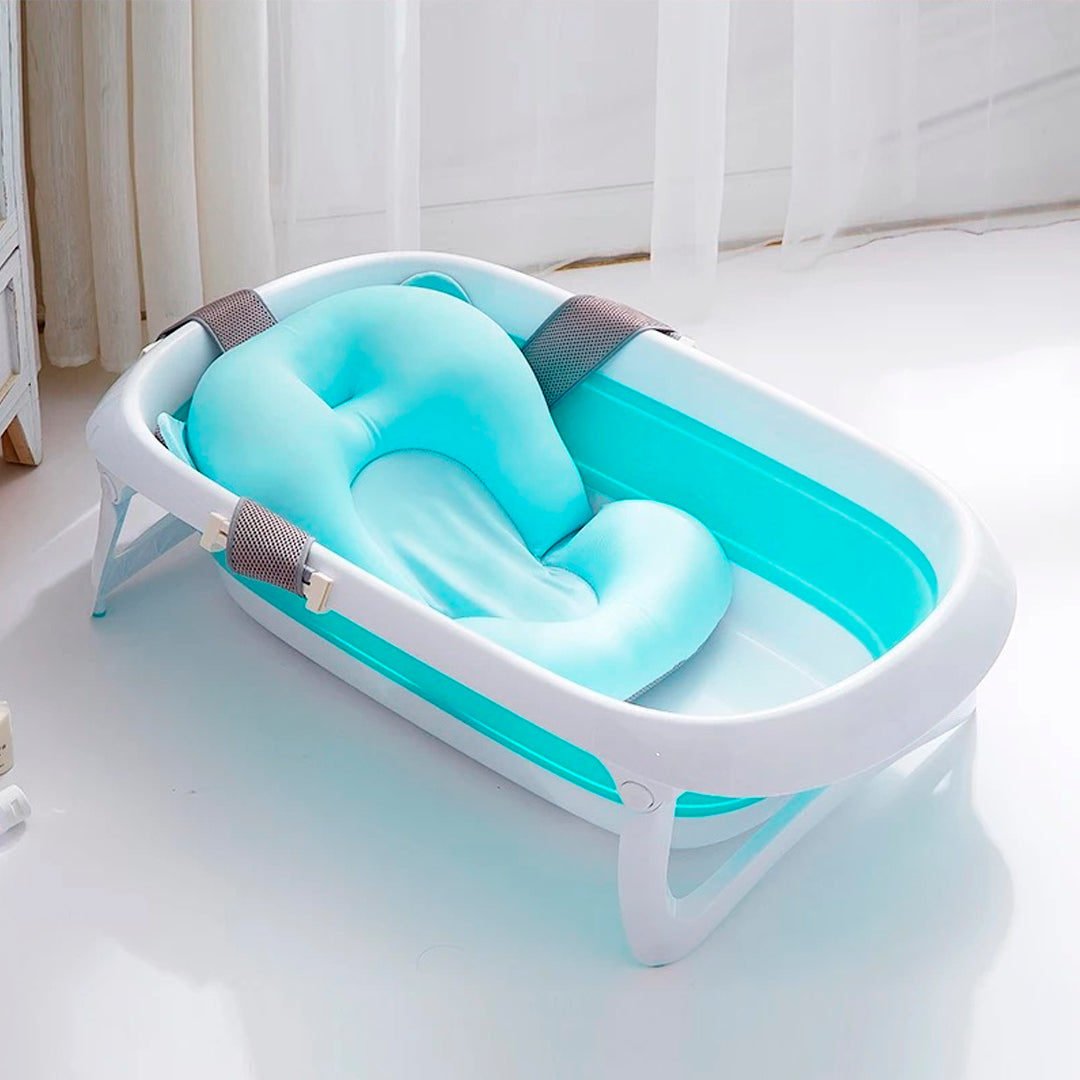 Grande bañera bebe(55L de capacidad), bañera plegable bebé con