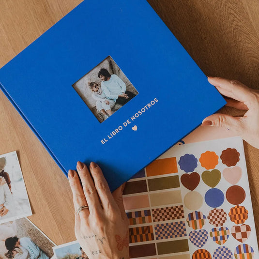 El Libro de Nosotros: álbum de pareja para fotos, cartas y recuerdos