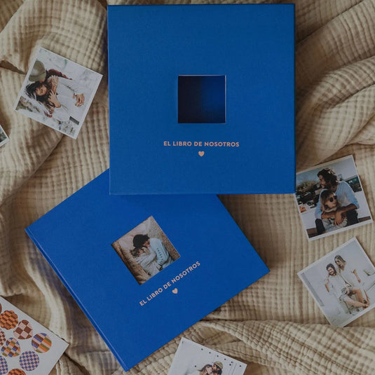 El Libro de Nosotros: álbum de pareja para fotos, cartas y recuerdos