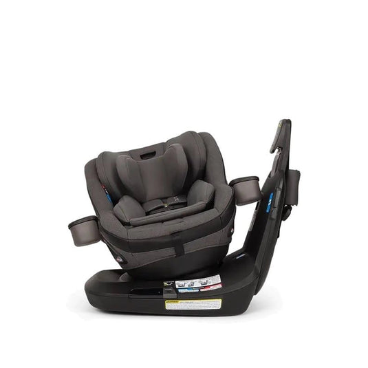 PREVENTA | Silla de carro convertible giratoria 360° REVV para bebé, de uso a contramarcha y a favor de la marcha, con arnés de 5 puntos, protección lateral y 10 posiciones de reclinación - Nuna
