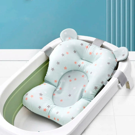 Almohadilla de bañera para recién nacido. Suave, antideslizante, de fácil secado
