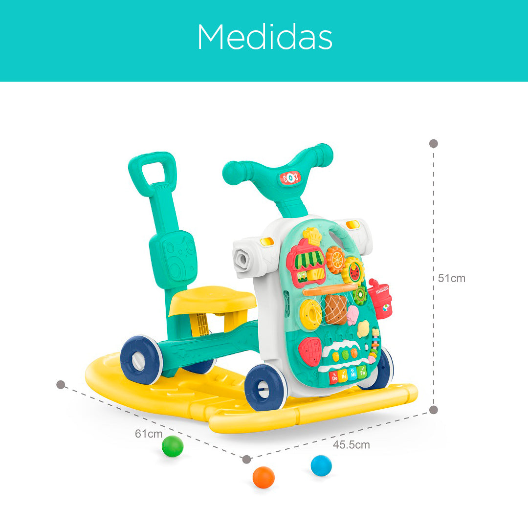 Andadera 5en1 Multi-Funcional HUANGER