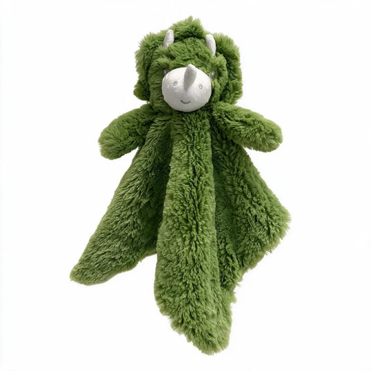 Mantita de apego para bebé de peluche suave con cabecita de animalito, disponible en varios diseños