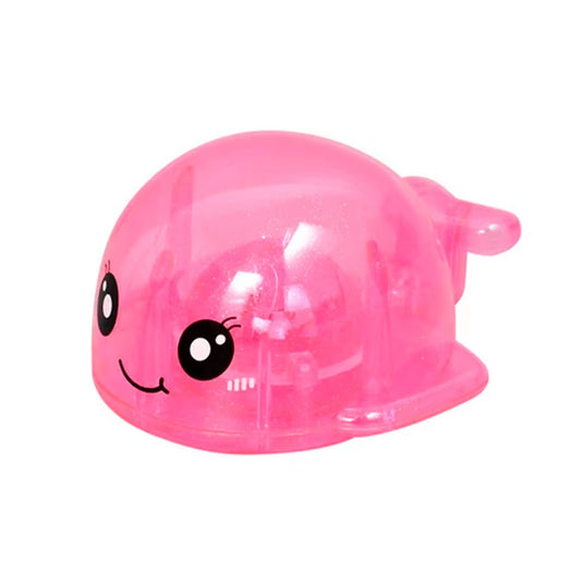 Ballenita para la bañera con luces de colores, juguete que flota en el agua, impermeable y colorido, hecho en material resistente, diseño adorable y colorido