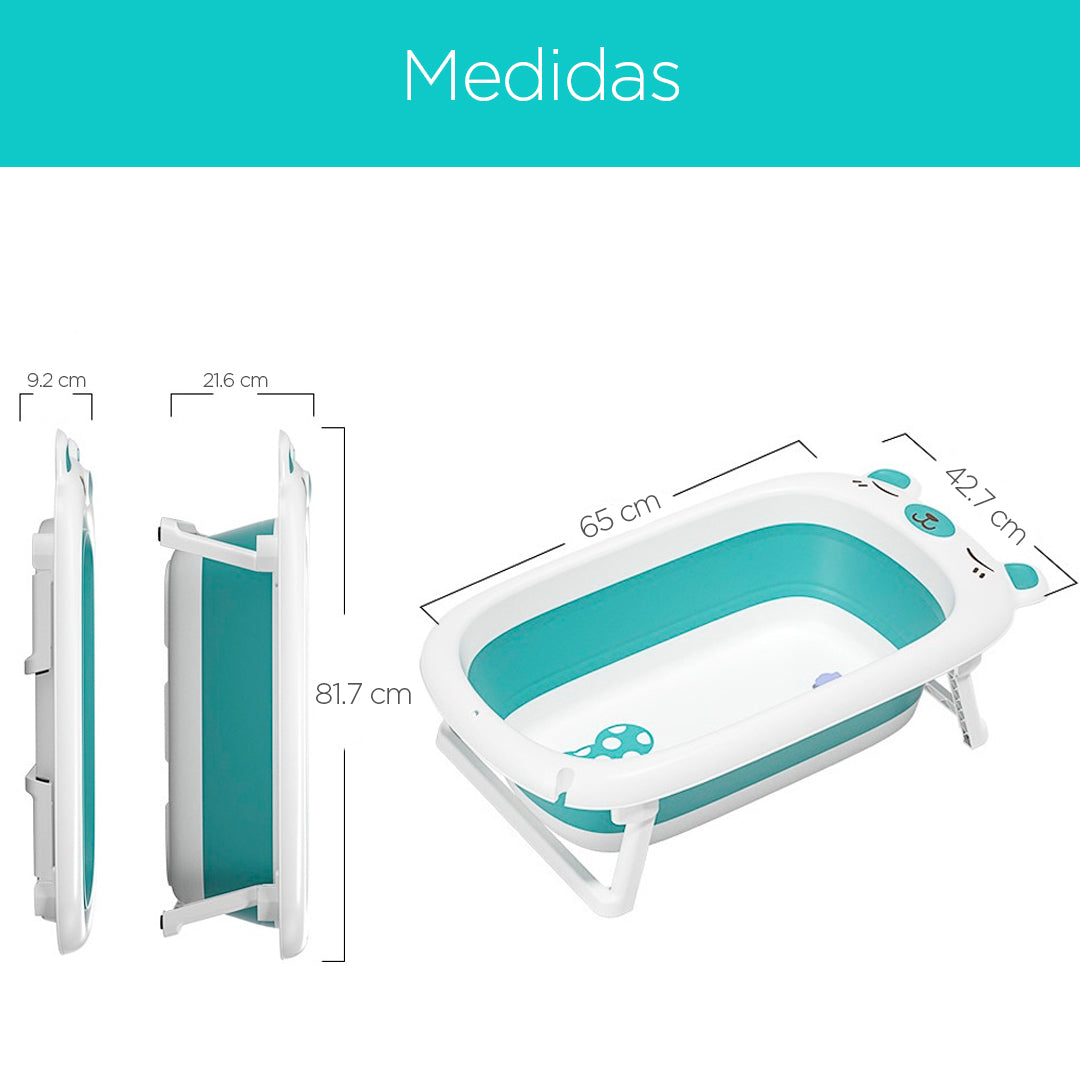 Bañera plegable Oso