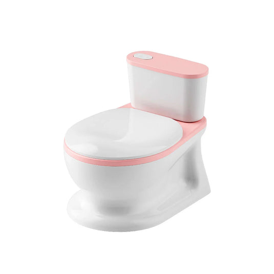 Baño portátil de entrenamiento diseño de sanitario para bebé, recipiente removible para desechos, fabricado en material resistente, base antideslizante, bacinica de entrenamiento para niños