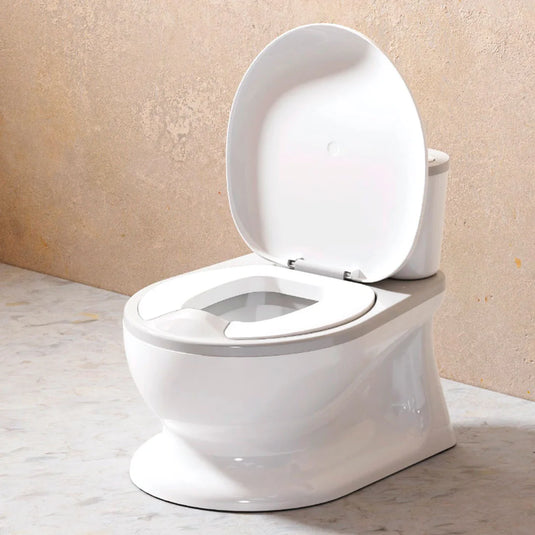 Baño portátil de entrenamiento diseño de sanitario para bebé, recipiente removible para desechos, fabricado en material resistente, base antideslizante, bacinica de entrenamiento para niños