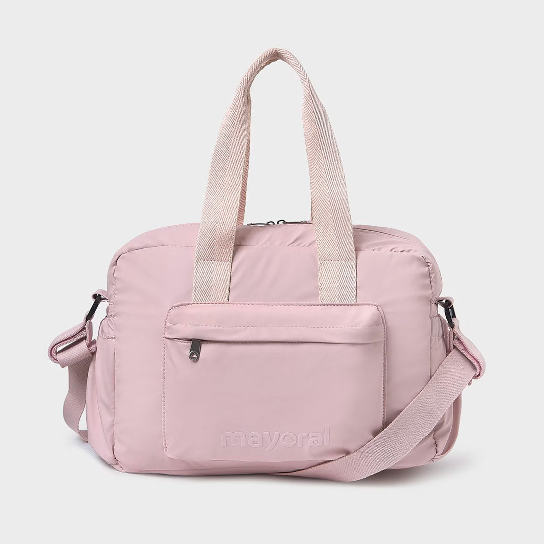 Bolso pañalera con asa fantasía impermeable, hecho en material resistente y resistente a líquidos, múltiples bolsillos para mejor orden, de buena capacidad de almacenamiento - Mayoral