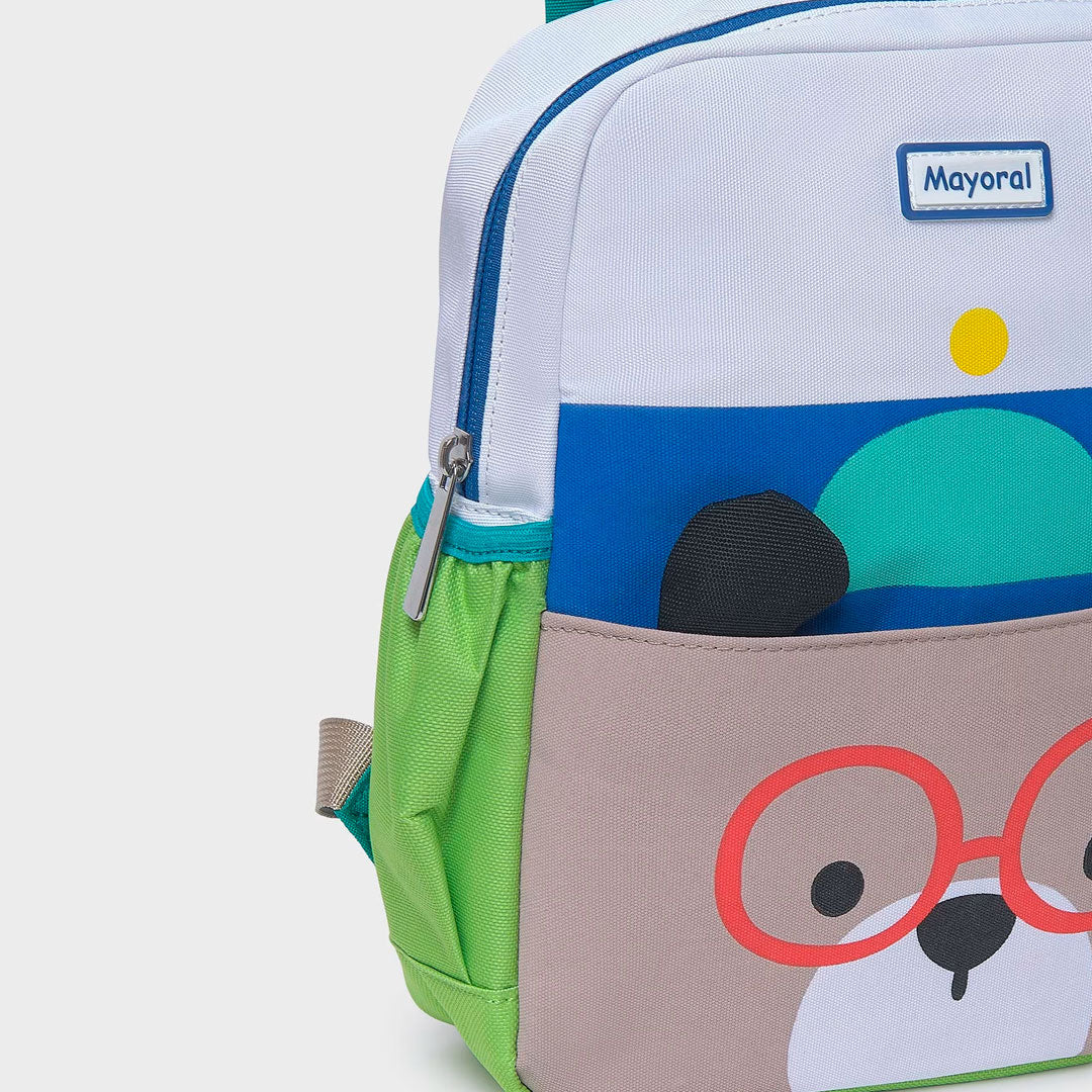 Bolso con diseños coloridos para bebé, mochila ideal para la guardería, con correas ajustables - Mayoral