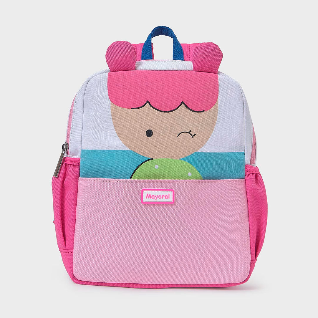 Bolso con diseños coloridos para bebé, mochila ideal para la guardería, con correas ajustables - Mayoral