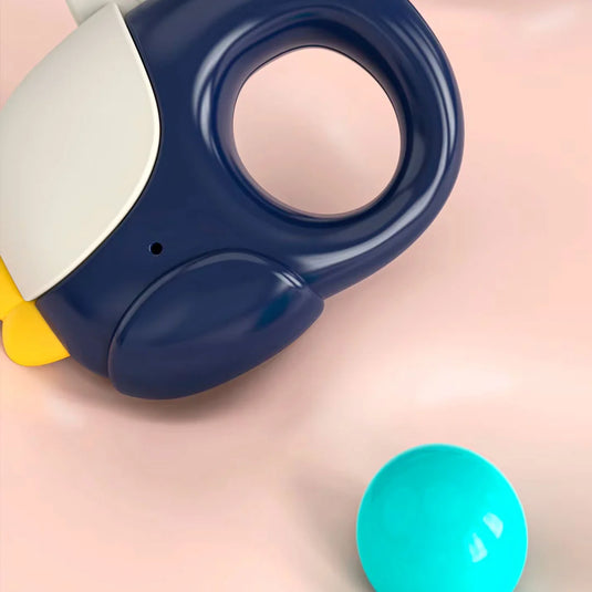 Caja Osito de almacenamiento con sonajeros, luces y música