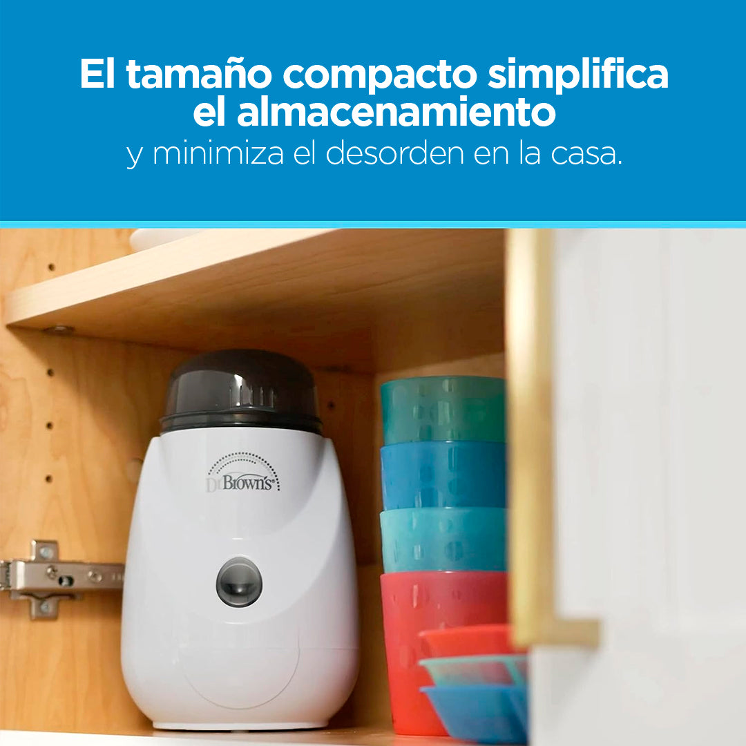 Calentador y esterilizador multiusos para teteros y chupas - Dr Brown