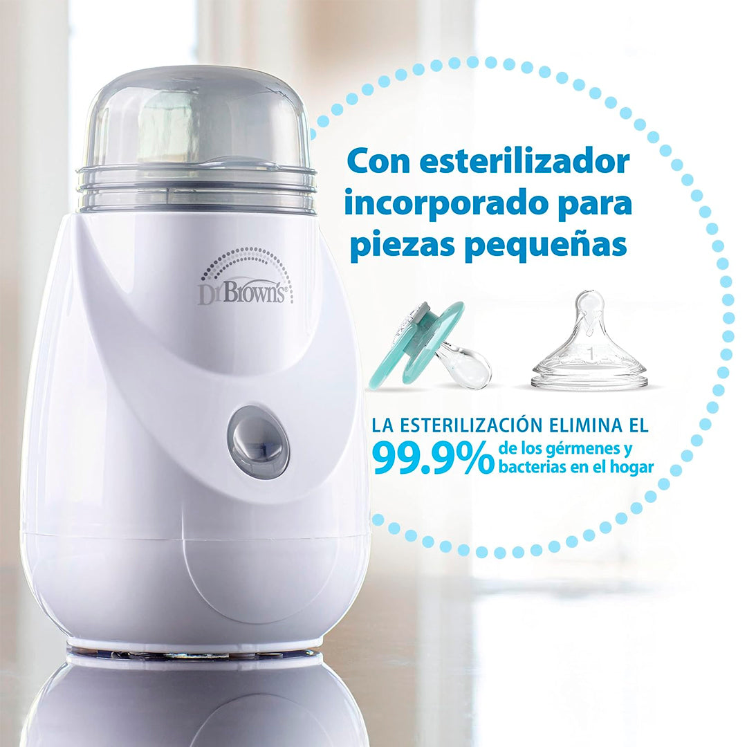 Calentador y esterilizador multiusos para teteros y chupas - Dr Brown