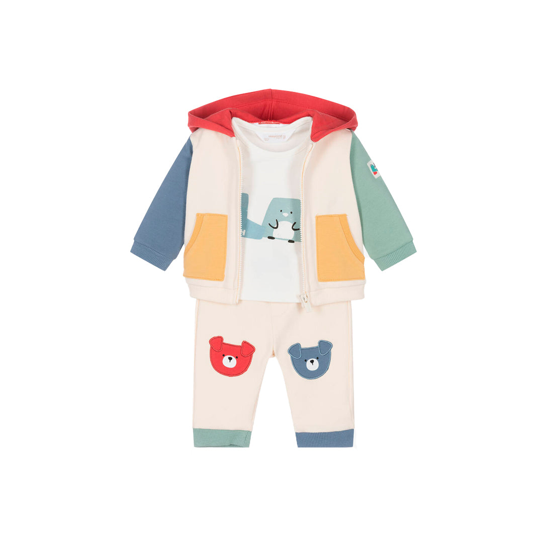 Conjunto 3pz Hueso Mayoral