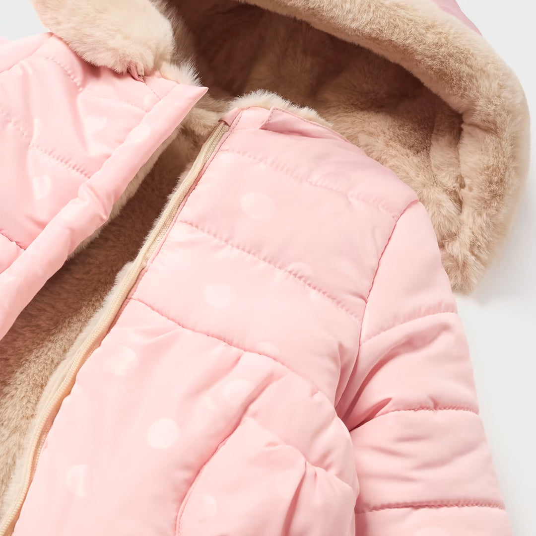 Chaqueta reversible Puffer Rosa Mayoral