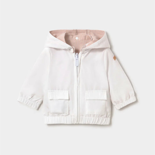 Chaqueta cortavientos doble faz diseño de rayitas - Mayoral