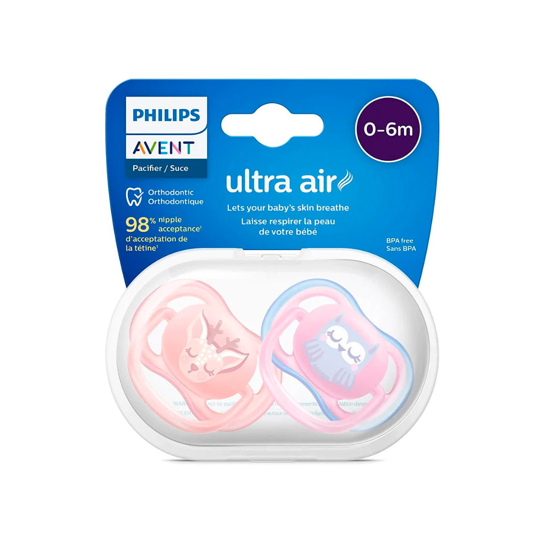 Chupas AVENT x2 Ultra Air (0-6 Niña)