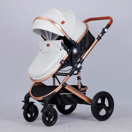 Coche para bebé tipo moisés europeo 3en1 con portabebés, pañalera y múltiples funciones - Maxibaby