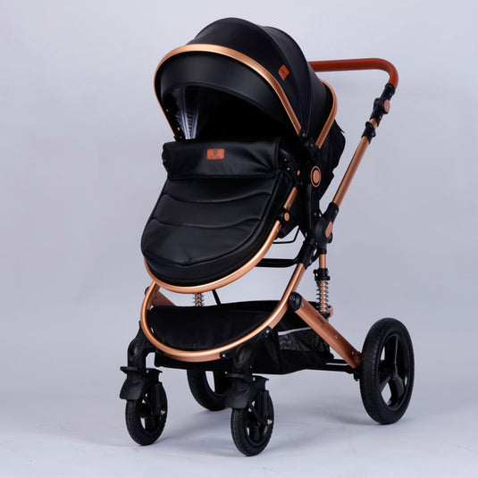 Coche para bebé tipo moisés europeo 3en1 con portabebés, pañalera y múltiples funciones - Maxibaby