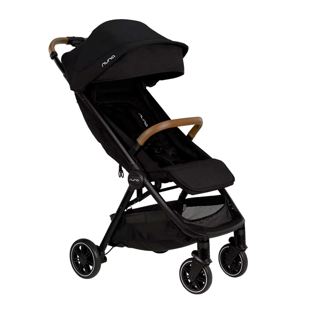 Coche paseador TRVL Maleta para bebé, con sistema de plegado compacto tipo maleta, cinturón en 5 puntos, barra de empuje con detalles de lujo, ultraligero y fácil de transportar - Nuna