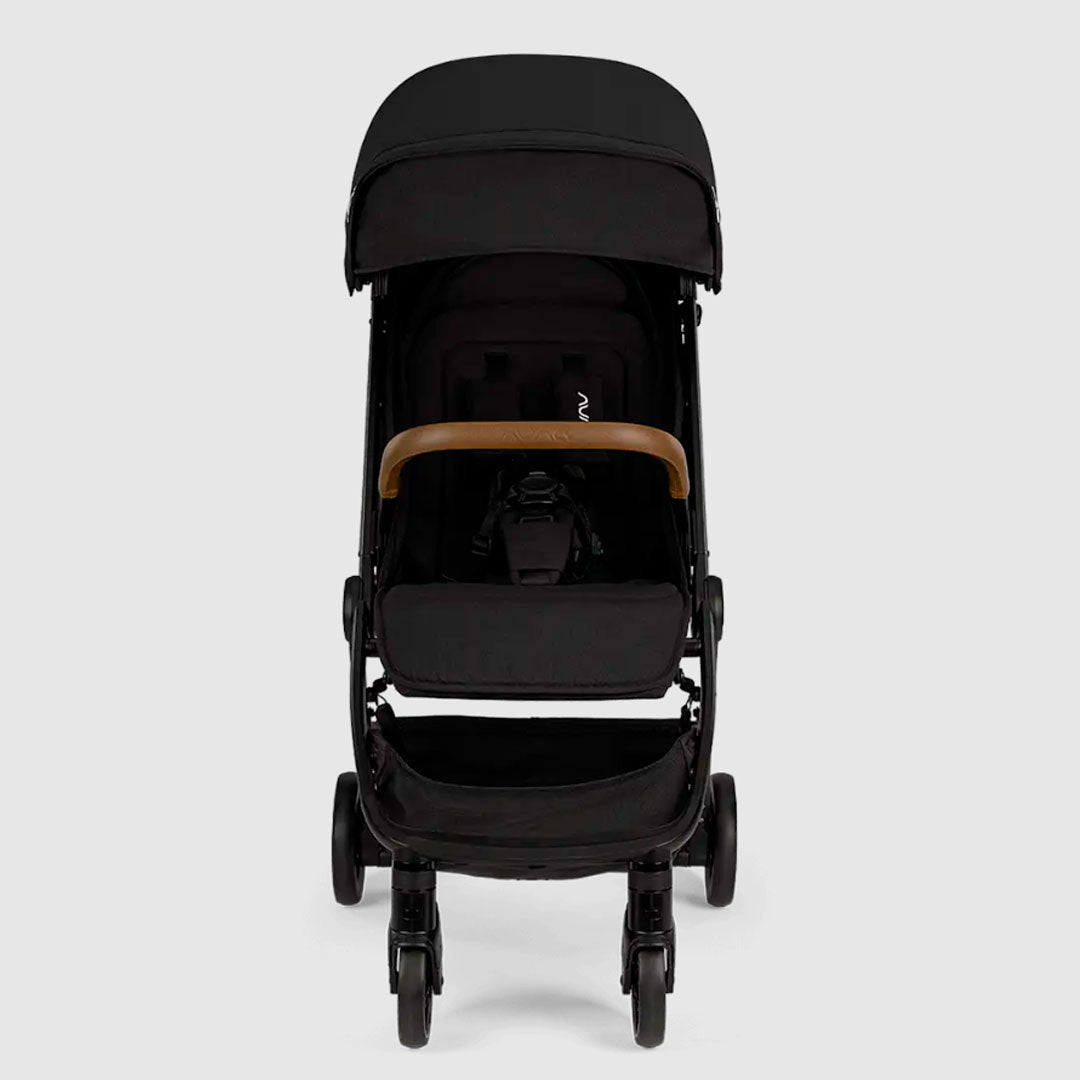 Coche paseador TRVL Maleta para bebé, con sistema de plegado compacto tipo maleta, cinturón en 5 puntos, barra de empuje con detalles de lujo, ultraligero y fácil de transportar - Nuna