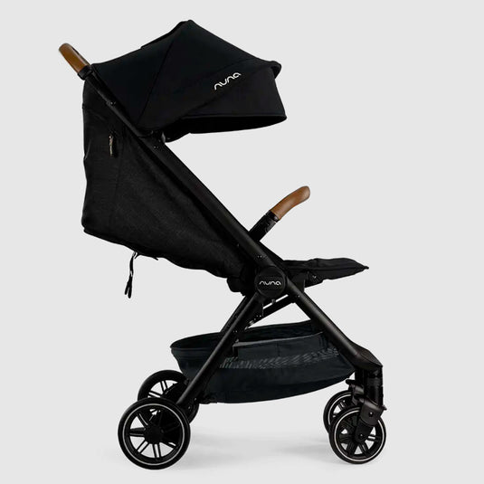 Coche paseador TRVL Maleta para bebé, con sistema de plegado compacto tipo maleta, cinturón en 5 puntos, barra de empuje con detalles de lujo, ultraligero y fácil de transportar - Nuna