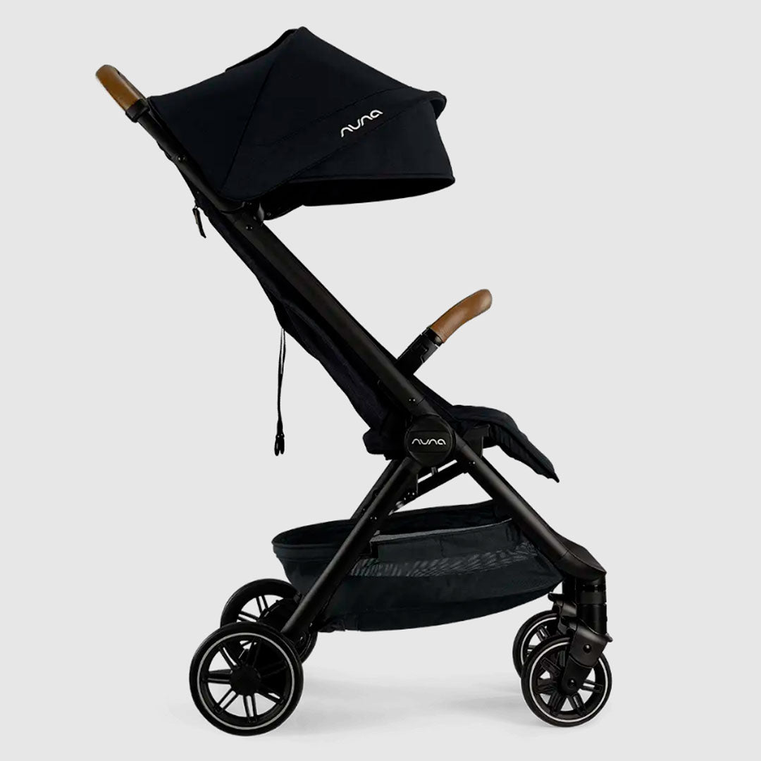 Coche paseador TRVL Maleta para bebé, con sistema de plegado compacto tipo maleta, cinturón en 5 puntos, barra de empuje con detalles de lujo, ultraligero y fácil de transportar - Nuna
