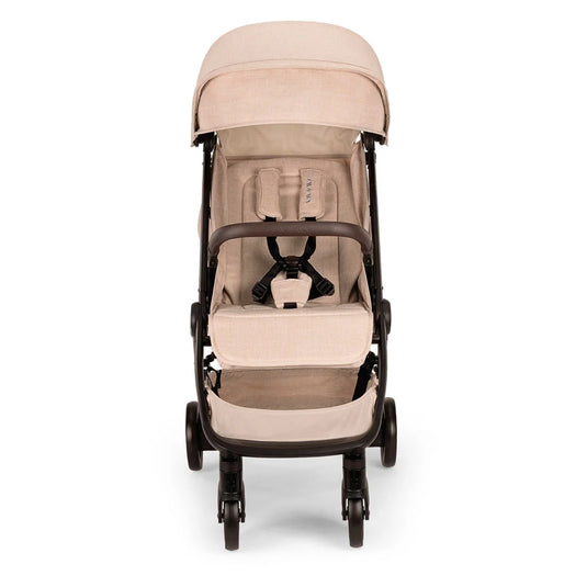 Coche paseador TRVL maleta ultracompacto para bebé, con sistema de plegado compacto tipo maleta, cinturón en 5 puntos, barra de empuje con detalles de lujo, ultraligero y fácil de transportar - Nuna