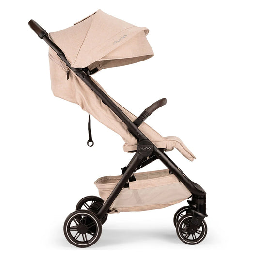Coche paseador TRVL maleta ultracompacto para bebé, con sistema de plegado compacto tipo maleta, cinturón en 5 puntos, barra de empuje con detalles de lujo, ultraligero y fácil de transportar - Nuna