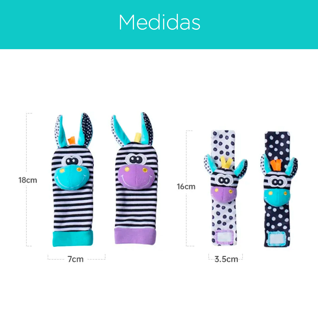 Set sonajeros Manillas/Medias