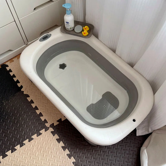 Combo bañera V2 con soporte rígido y ducha eléctrica - Maxibaby