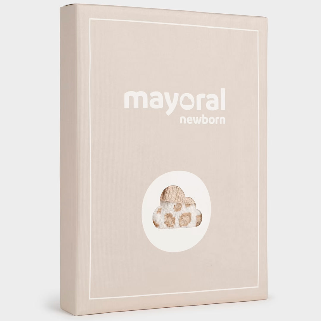 Conjunto con moño Avellana Mayoral