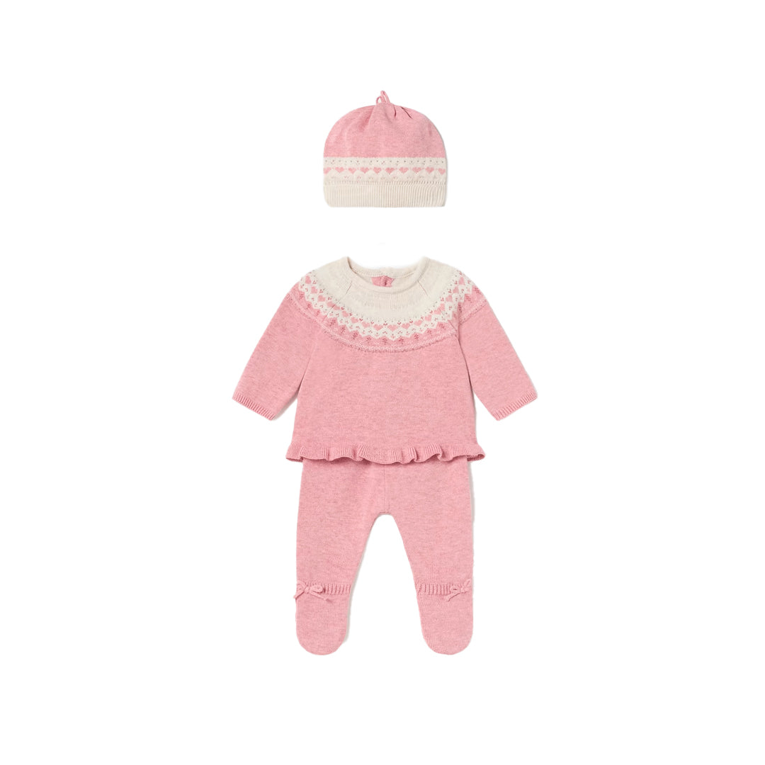 Conjunto con gorro Tejido Quarzo Mayoral