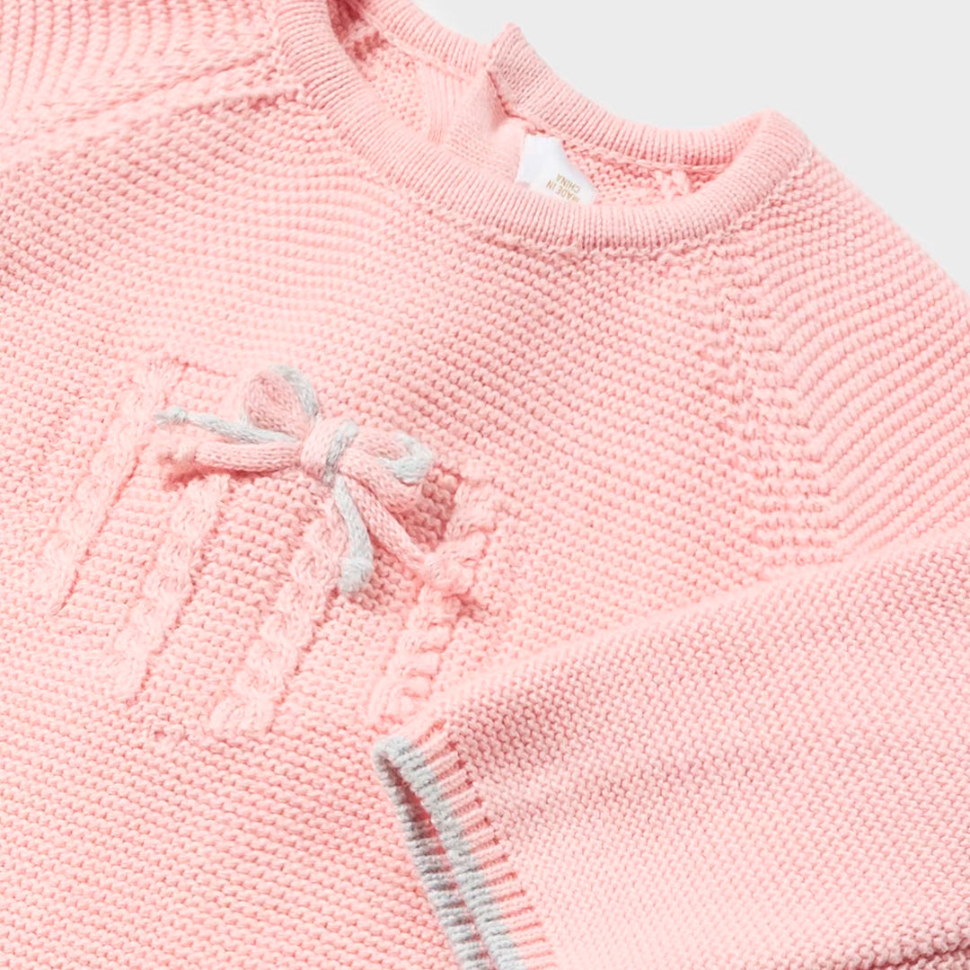 Conjunto gorro tejido Rosa Baby Mayoral