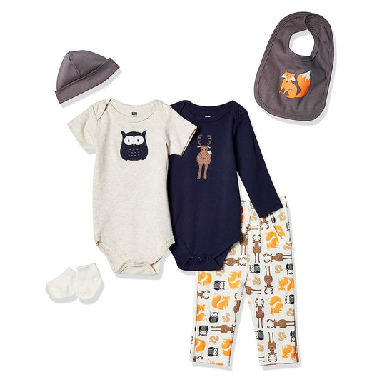 Conjunto Hudson Baby Zorro/Venado Beige (0-3)