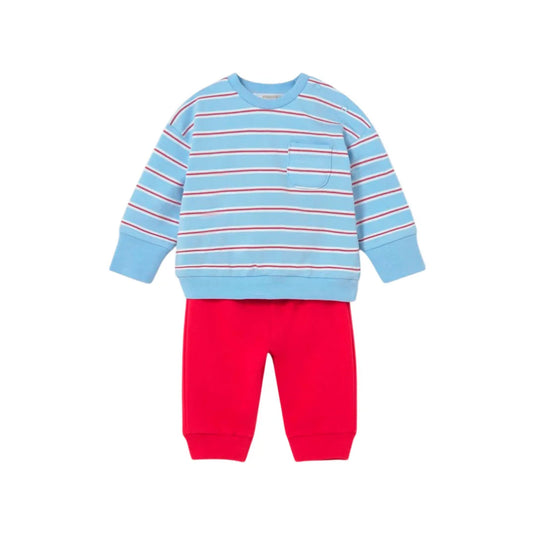Conjunto manga larga con pantalón y buzo para bebé - Mayoral