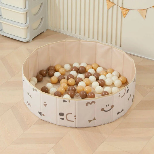 Corral piscina de juego con paredes plegables para bebé, paredes del corral se doblan para almacenar fácilmente, ideal para interiores y exteriores, fácil de llevar, hecho en material resistente de alta calidad