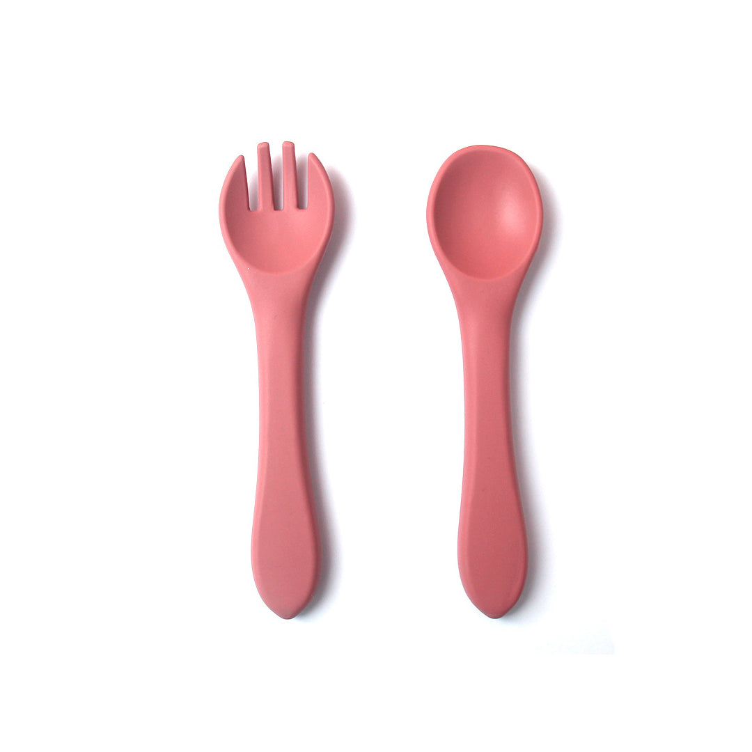 Juego de cubiertos x2 en Silicona