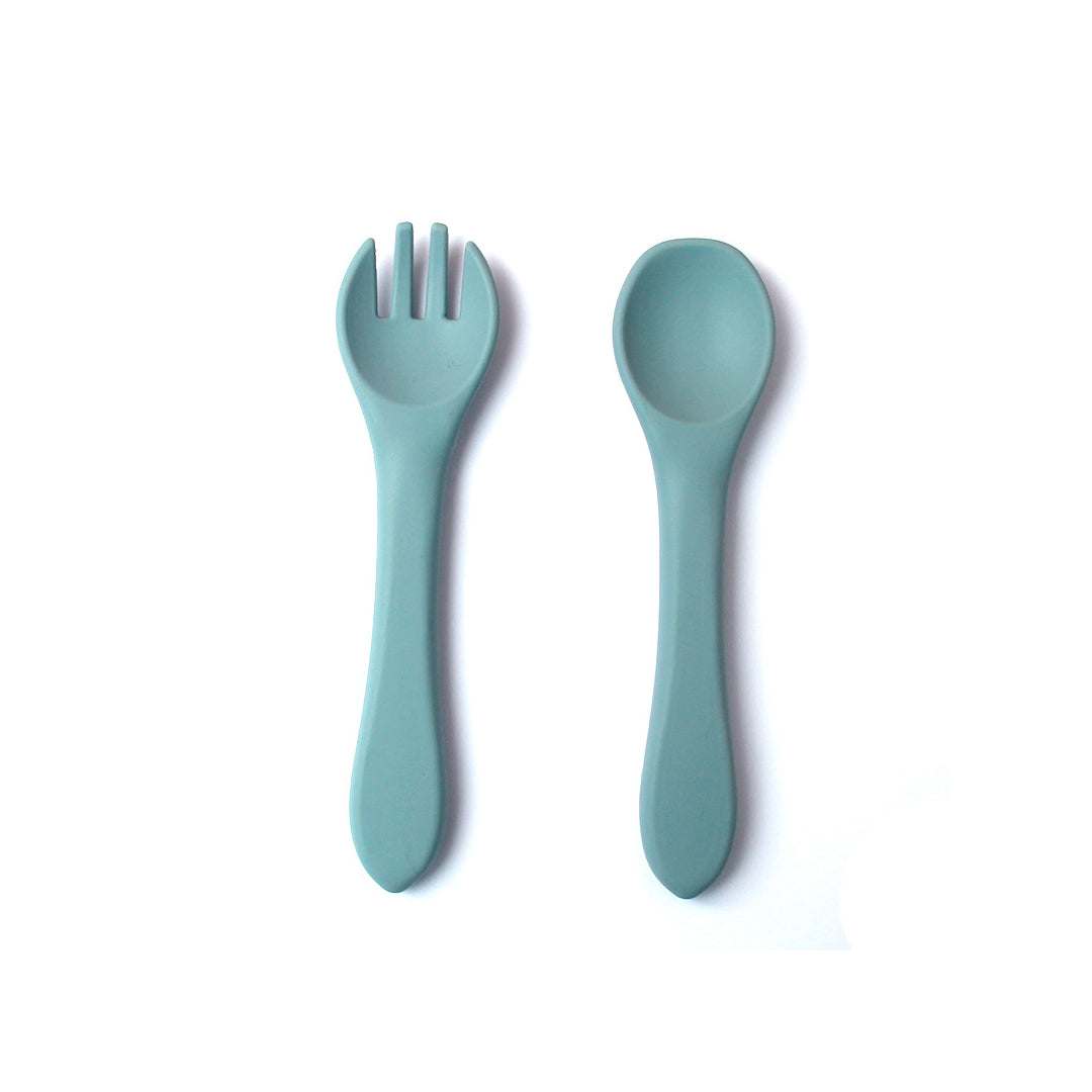 Juego de cubiertos x2 en Silicona