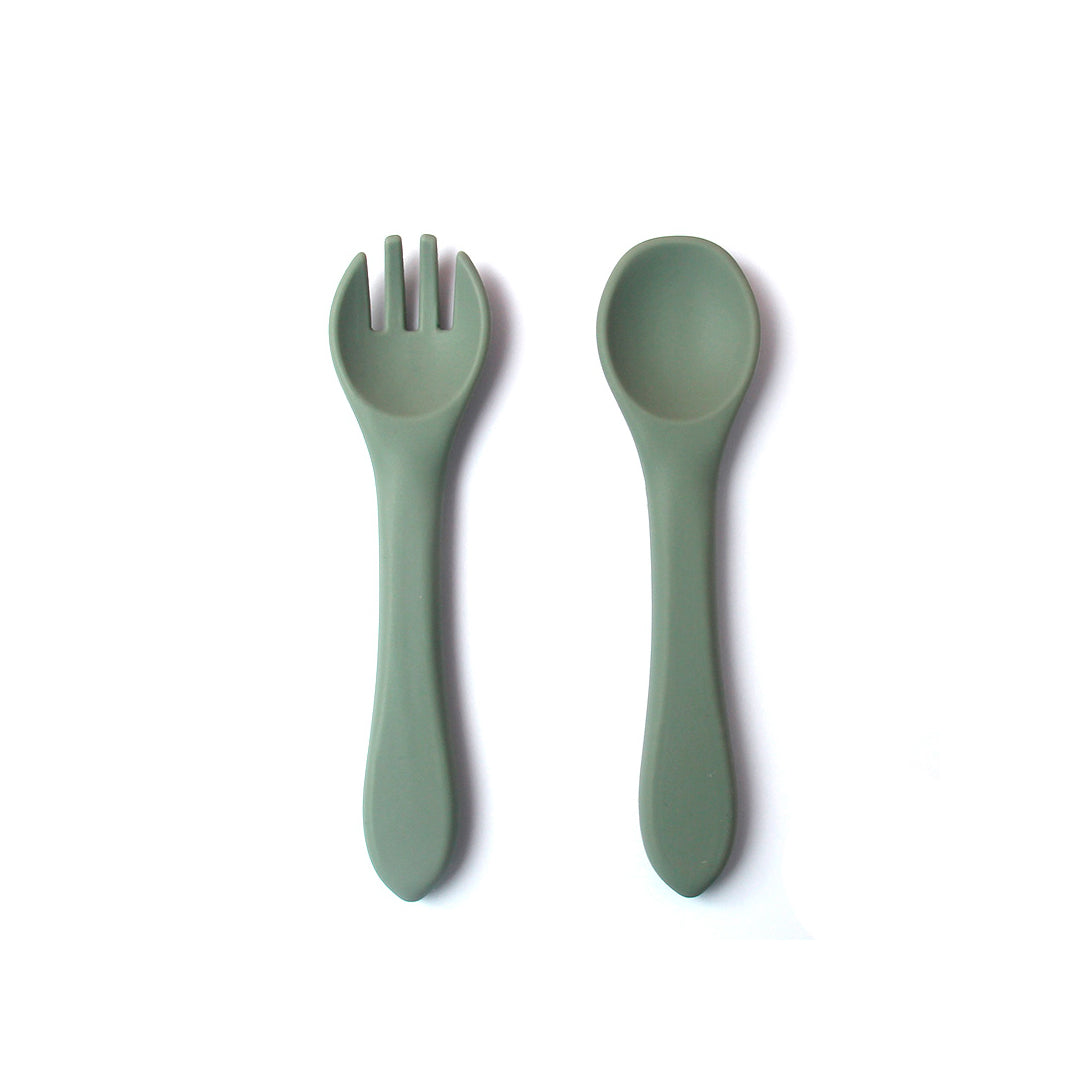 Juego de cubiertos x2 en Silicona