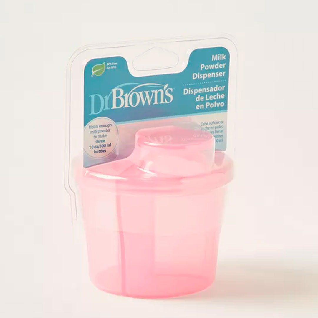 Dispensador y dosificador de leche en polvo, diseño compacto ideal para llevar a todos lados, boquilla, capacidad para hacer 3 teteros de 250ml - Dr. Brown’s