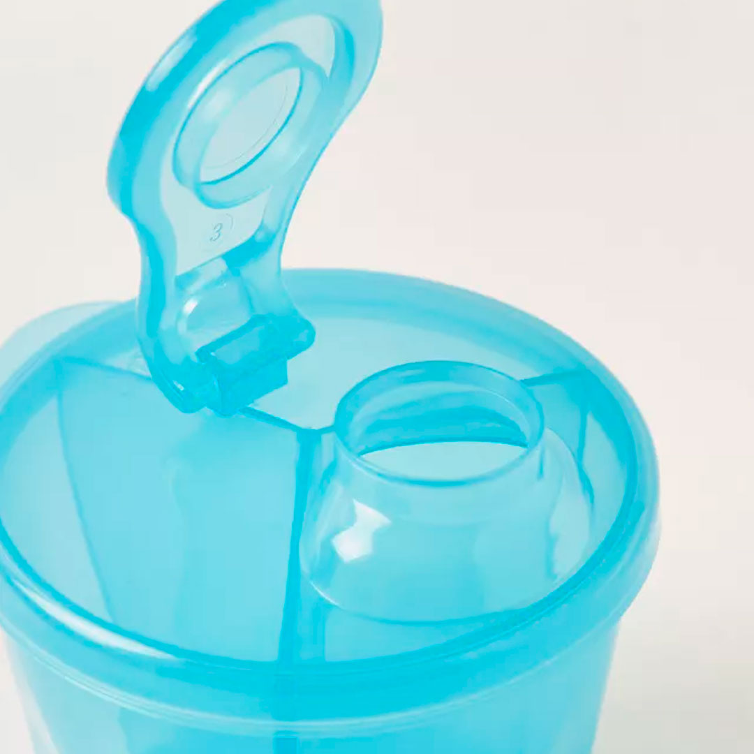 Dispensador y dosificador de leche en polvo, diseño compacto ideal para llevar a todos lados, boquilla, capacidad para hacer 3 teteros de 250ml - Dr. Brown’s