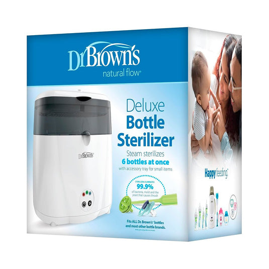 Esterilizador teteros eléctrico Deluxe a vapor - Dr Brown´s