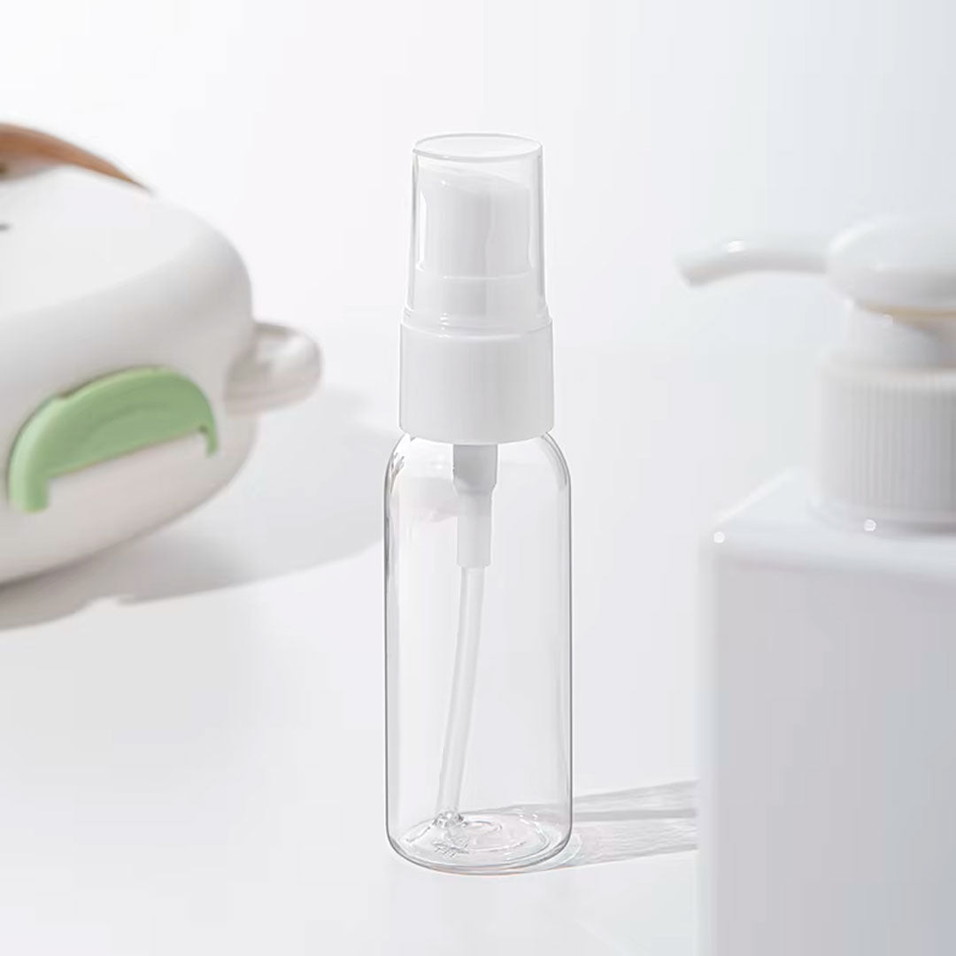 Juego de cepillos lavateteros portátil en estuche de osito, kit de limpieza de biberones, accesorios y vasos, hechos en silicona grado alimenticio, de tamaño compacto fácil de transportar