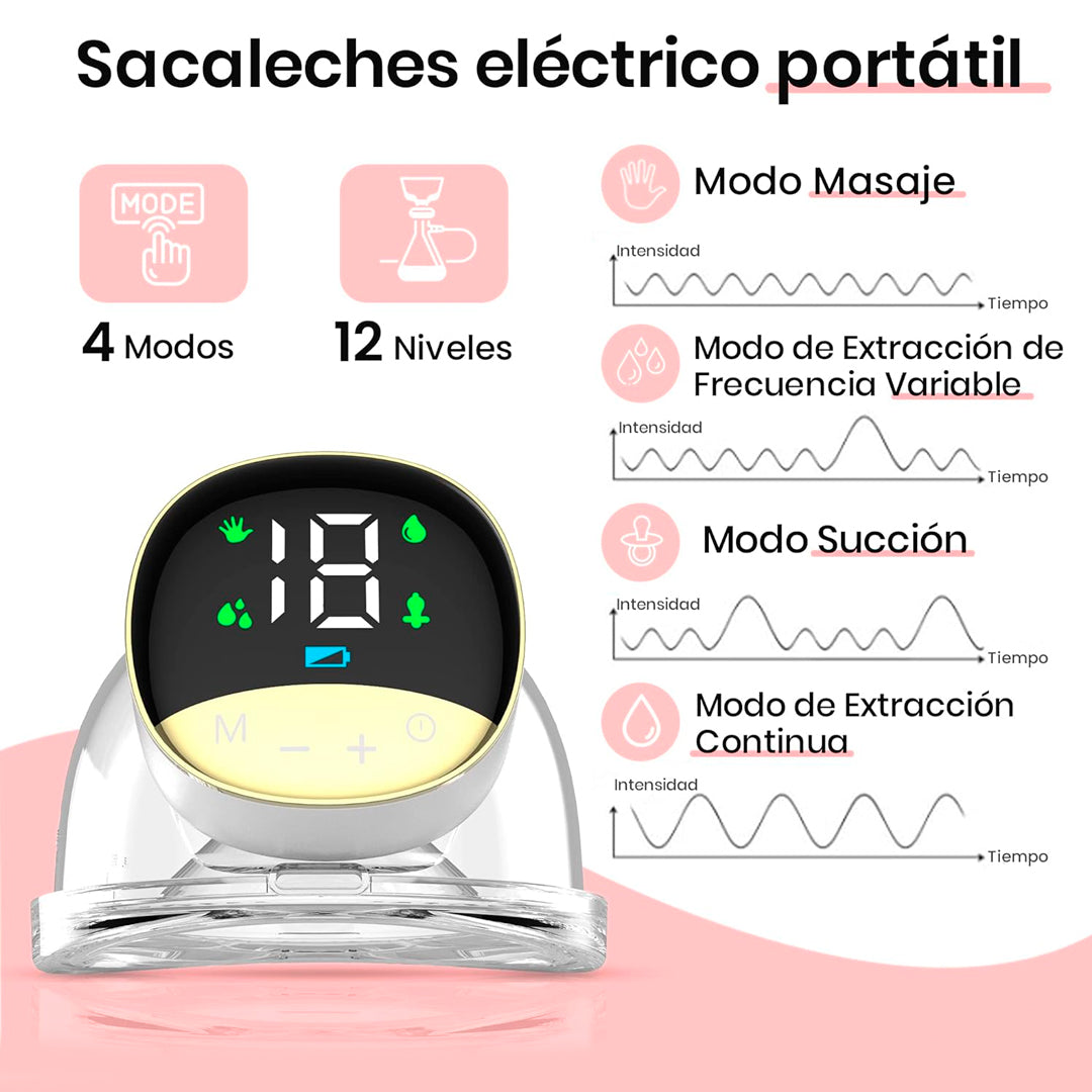 Extractor eléctrico individual portátil Manos Libres