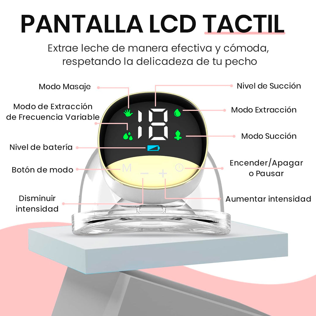 Extractor eléctrico individual portátil Manos Libres