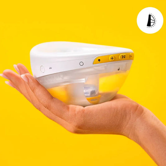 Extractor eléctrico de leche portátil Magic InBra™, comodidad y rendimiento excepcionales, última generación, forma anatómica para un ajuste cómodo, extraer hasta un 11,8 % más de leche, conectividad por medio de aplicación - Medela