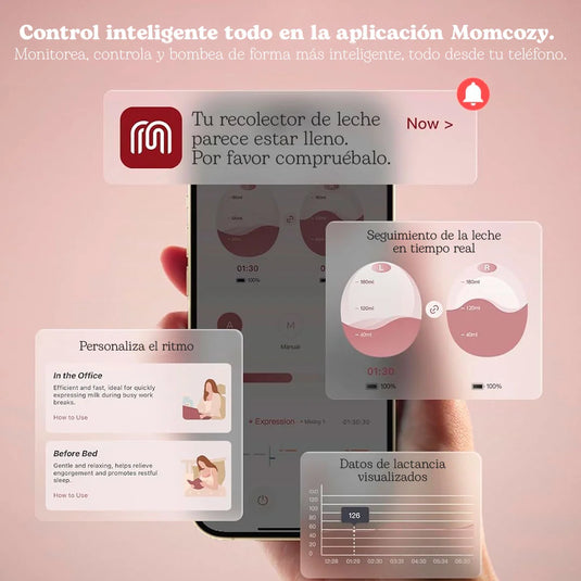 Preventa: Extractor Air 1 ultradelgado portátil manos libres - Momcozy