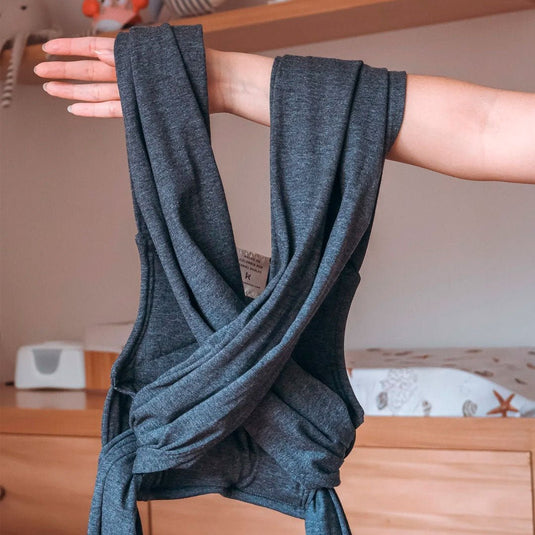 Fular elástico prearmado para recién nacido, de fácil uso en pocos pasos - Kargo