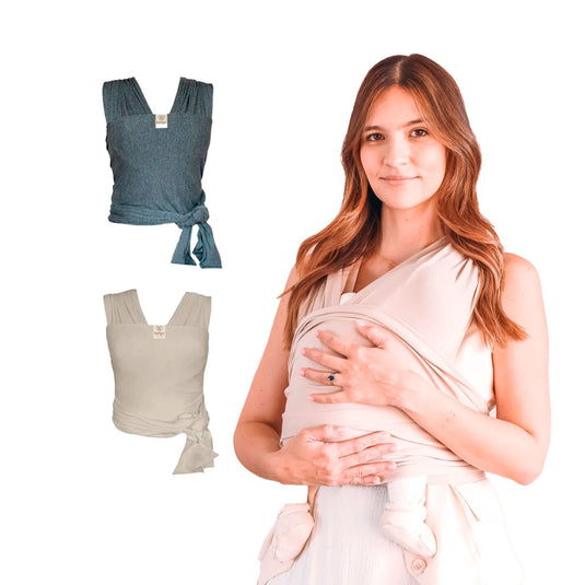 Fular elástico prearmado para recién nacido, de fácil uso en pocos pasos - Kargo